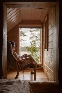 Hirsimökki Villa Lummelahti - 3