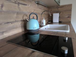 5Sterne Ferienwohnung im Fachwerk mit Bergblick in Alleinlage und großem Garten, Infrarotkabine - 2