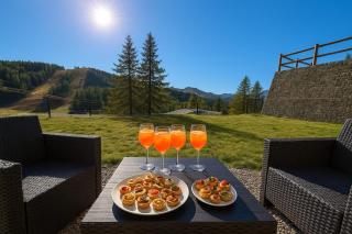 Lumineux T3 neuf face pistes - Jardin panoramique - Parking Privé - 3