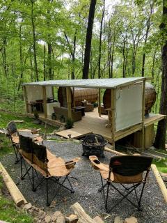 Canopy Treehouse - Glamp Design with Amazing Views, Wildwood, GA - 0