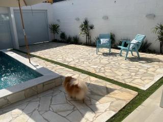 Casa Juca310 - 300m da praia, 5 quartos, piscina e serviço de praia, aceita pet - 6