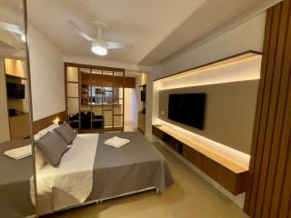 Studio vista lateral mar de Copacabana - 0