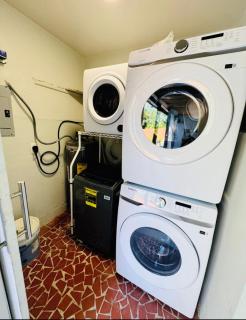 Modern Boho 3BR Duplex Escape with Pool & King Bed Near Beach - 4