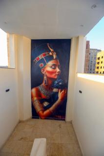 The Sacred Angle pyramids View - Il Cairo - 1