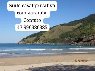 Suíte casal privativa com varanda praia do Bonete, Ilhabela - 4