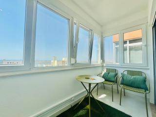 Doble Vista Faro, Terrace with View, AC & WiFi - 7
