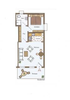 Toplage direkt an der Steilküste - FeWo 6 "Ostseenest Hohwacht" - 1