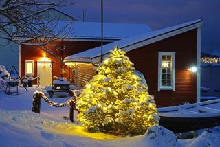 Eget hus i sjøkanten ved fjorden - 0