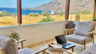 Seaview Villa Tsoutsouros Pool And Jacuzzi Orionas - 1