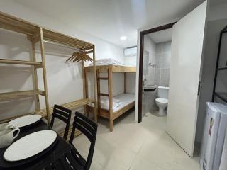 Flat funcional mobiliado com cozinha e WC privativo apt105 - 5