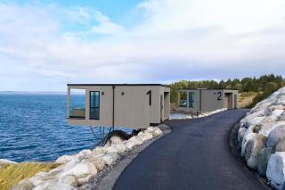 Hideaway Herdla luxurious cabins 15 m above the sea - Herdla - 5