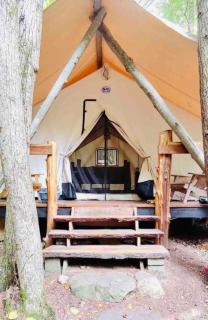 Rustic Safari Tent for a Unique Glamping Experience near Gore Mountain, New York - 3