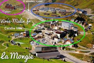 La Mongie 6 personnes au pied des pistes parking - 4