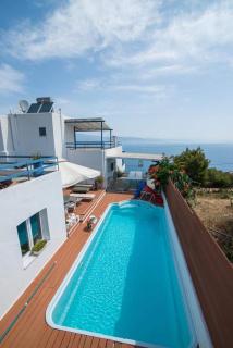 White Blue Luxury Villa 1 - 4