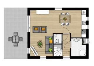 Esdorp Bungalow Deluxe | 4 personen - 8