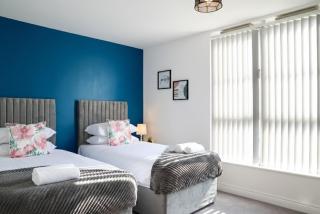 Syster Properties Modern Leicester Stay with Free Parking LE2 Area - 9