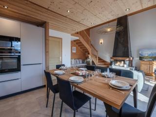 Duplex 3 chambres rénové, proche centre, garage, 7 pers, Morzine - FR-1-754-46 - 2