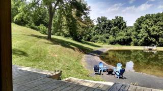 Incredible Cabin Rental with a Pond and Waterfall on the Shenandoah River, Virginia - 7