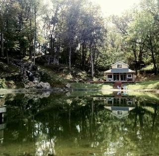 Incredible Cabin Rental with a Pond and Waterfall on the Shenandoah River, Virginia - 6