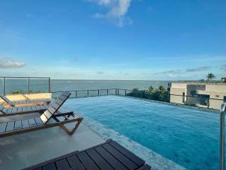 Flat pé na areia c/varanda Smart Bessa - 9