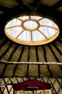 Modern Waterfront Yurt for a Romantic Getaway with a Hot Tub in the Monadnock Region, New Hampshire - 8