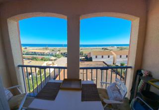 Tout proche village de Noël Barcarès accès plage direct studio vue mer exceptionnelle - 6