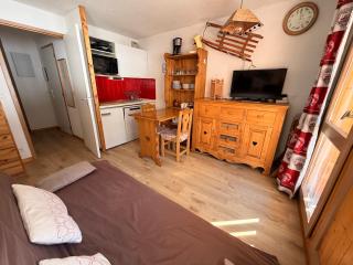 Mottaret - Studio cabine - Pied des pistes - Sud - 8