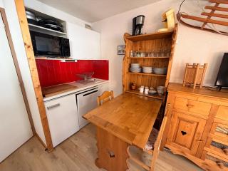 Mottaret - Studio cabine - Pied des pistes - Sud - 3