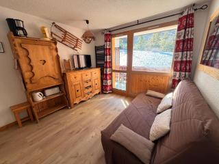 Mottaret - Studio cabine - Pied des pistes - Sud - 0