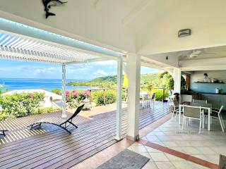 Villa Tramontane. Vue mer. 2 chambres. Ferry Deshaies. - 9