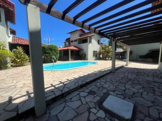 Casasveraneio casa top com 3 suítes com ar condicionado a 100 m da Praia - Barra de São Miguel, 7 minutos do gunga e 3 da praia bonita e conchas ! Área gourmet particular com churrasqueira , chuveirão !condomínio com muito verde,piscina de 10m! - 8