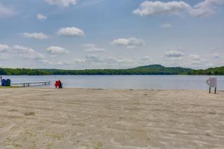 Walk to Beach Pocono Lake Cabin with Pool Access! - 7