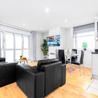 Stylish Two Bed Apartment - Speed Wi-Fi - Smart Tv - Parking 201MH - 9