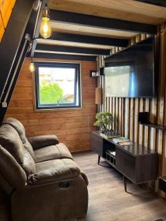 Cabaña Alpina Elevada, diseño Único - 5