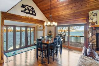 Cozy Digs Lake Lodge w/ 2 Decks, Game Room, Private Dock & Boat Slip - 6
