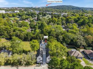 The Crystal-Half mi to Baum Walker field-2 mi to DT - 7