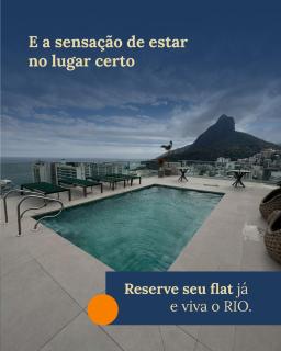 Leblon- Flat 2 Quartos com Piscina, Sauna, Academia e Garagem - 1