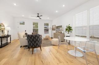 Campus Core-Half mi to Bud Walton-2 mi to Downtown - 1