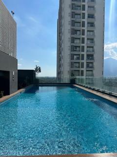 Moderno departamento con vista a Santa Lucía, Mty - 6