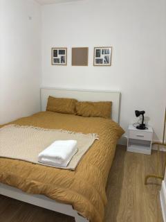 Cozy Minimalist bedroom with king sized bed - 3