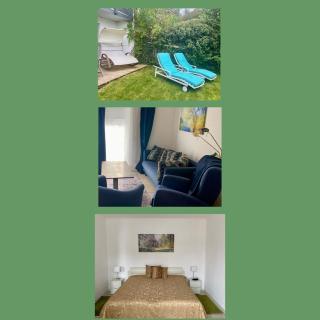 2 Zimmer Ferienwohnung mit Terrasse fußläufig zu S-Bahn nach München und See - 0