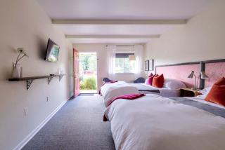 The Billy Motel Double Room with Retro Charm - Davis - 2