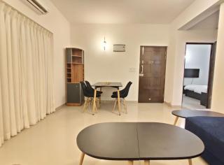 Assagao Valley View 1BHK Retreat with Pool, Free Wi-Fi & Parking - 6