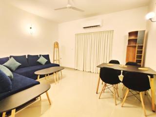 Assagao Valley View 1BHK Retreat with Pool, Free Wi-Fi & Parking - 1