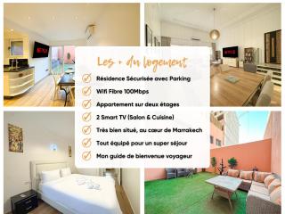 Duplex Majorelle avec Jardin et Parking - 3