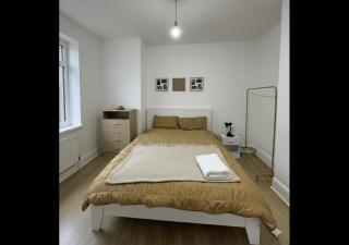 Cozy Minimalist bedroom with king sized bed - 1