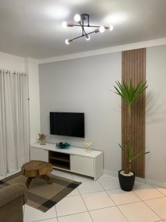 Apartamento em Santos no Gonzaga em frente a praia - 0