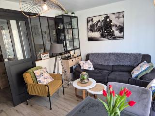 Chambre aspect loft - 9