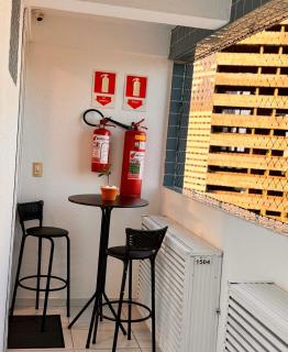 Porto Tropical Residence - 16º andar com varanda para o Mar e morro do careca - 4