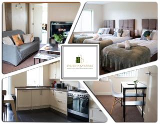 Syster Properties Leicester LE3 Stay with Free Parking Peaceful Area at Sangha walk - 0